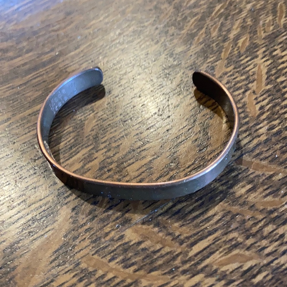 Ladies copper bracelet, maybe made in Ireland